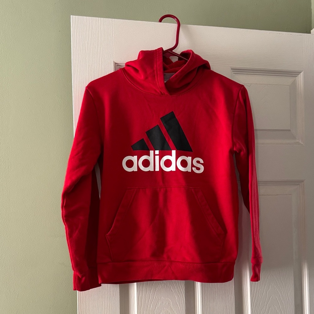 Adidas Kids Bold Red Hoodie